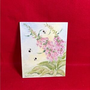 H&R Johnson tile hand painted and signed